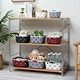 storage baskets with handle
